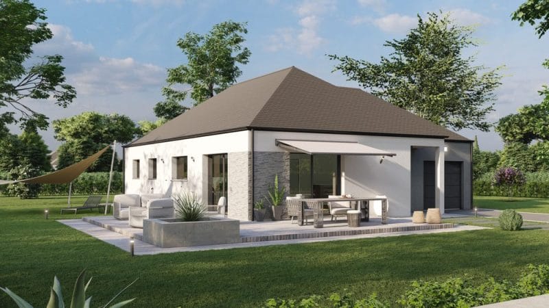 Jardin plain-pied RE2020