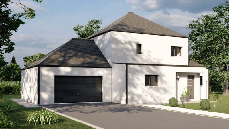 Maison contemporaine 130 m²