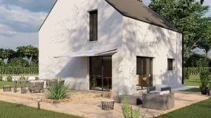 Vue jardin maison re 2020