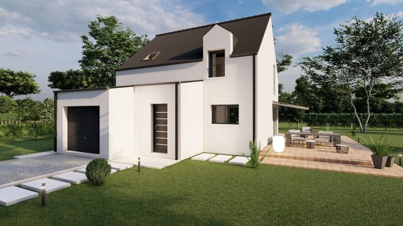 Maison 2 pans RE 2020