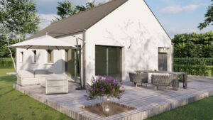 Plain-pied 3 chambres re2020
