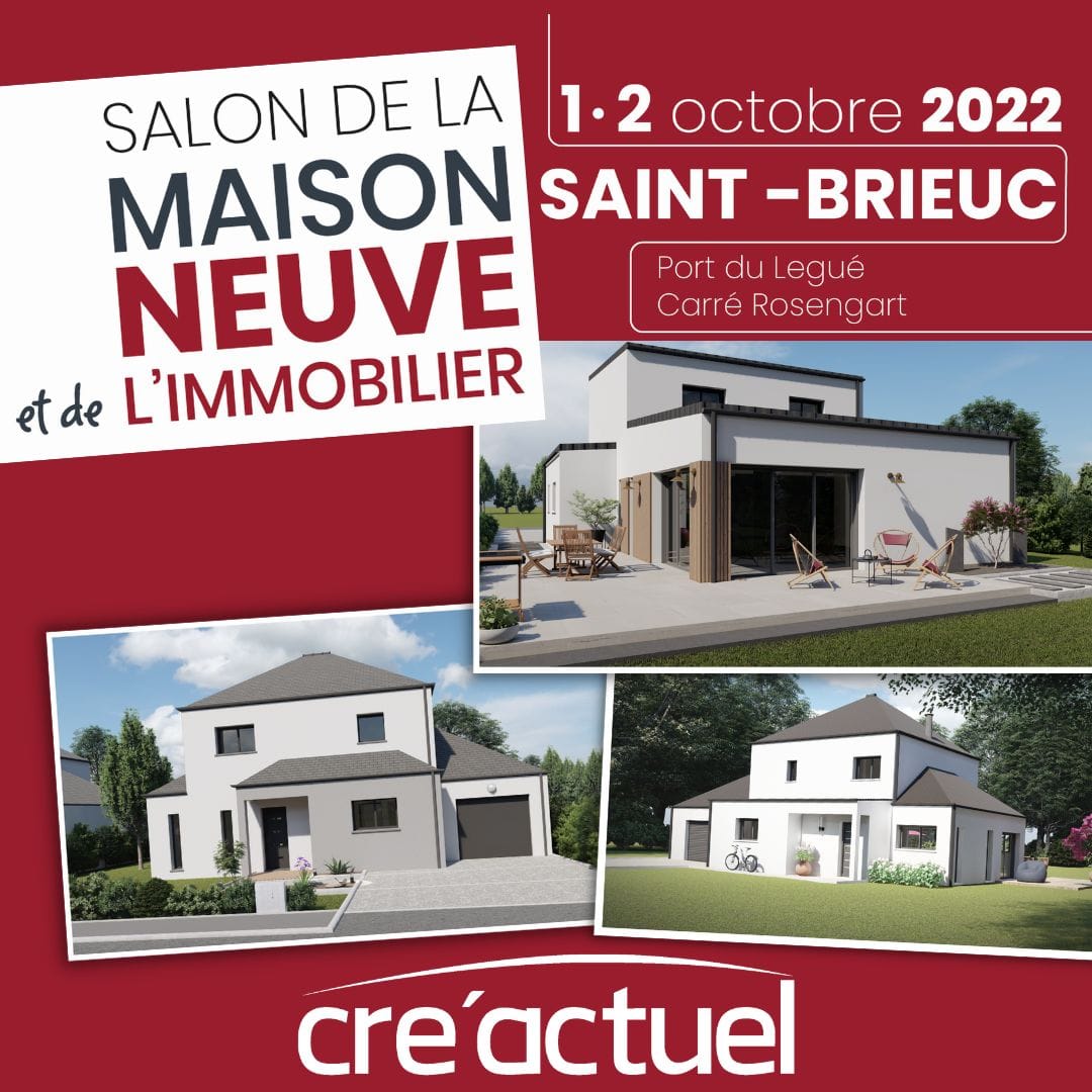 Cre'actuel salon de la maison 2022 St Brieuc