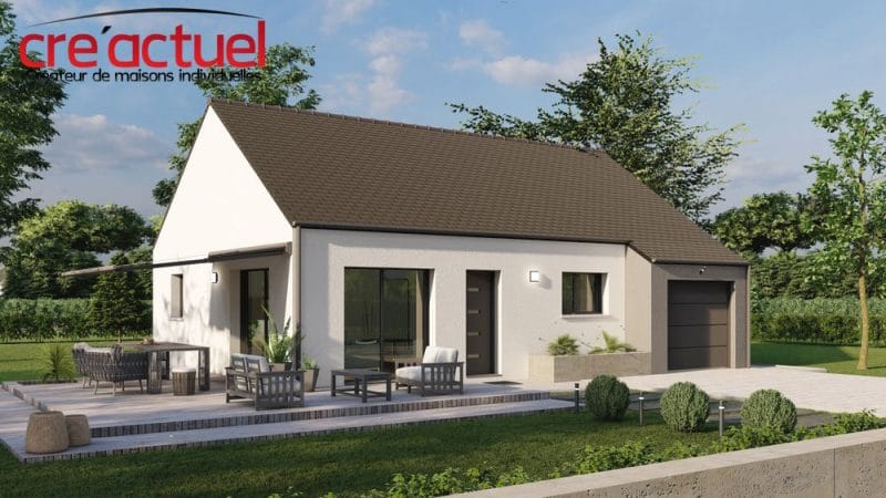 Maison neuve plain pied Cre'actuel