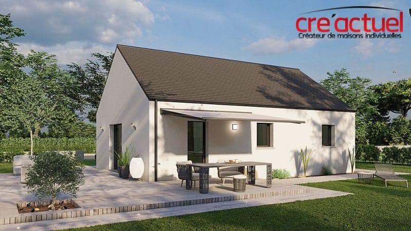 Petite maison plain pied 2 chambres