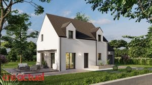 Maison neuve 2 pans RE 2020