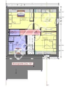 plan étage maison