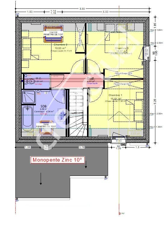 plan étage maison plan étage maison