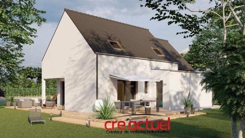 Maison traditionnelle Cre'actuel