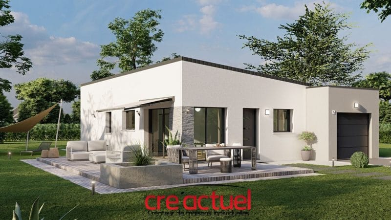 Creactuel plain pied moderne