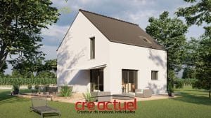 Maison traditionnelle 2 pans