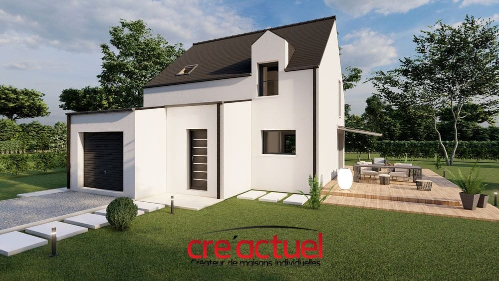 Maison 2 pans RE 2020
