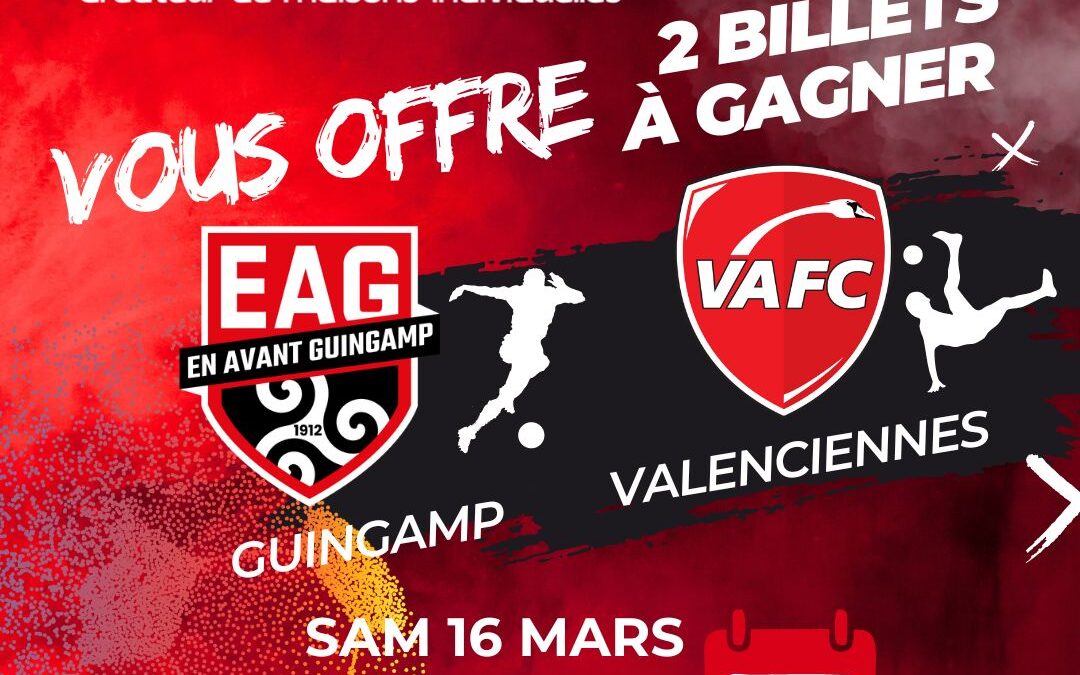 Gagnez des places pour EAG-VALENCIENNES