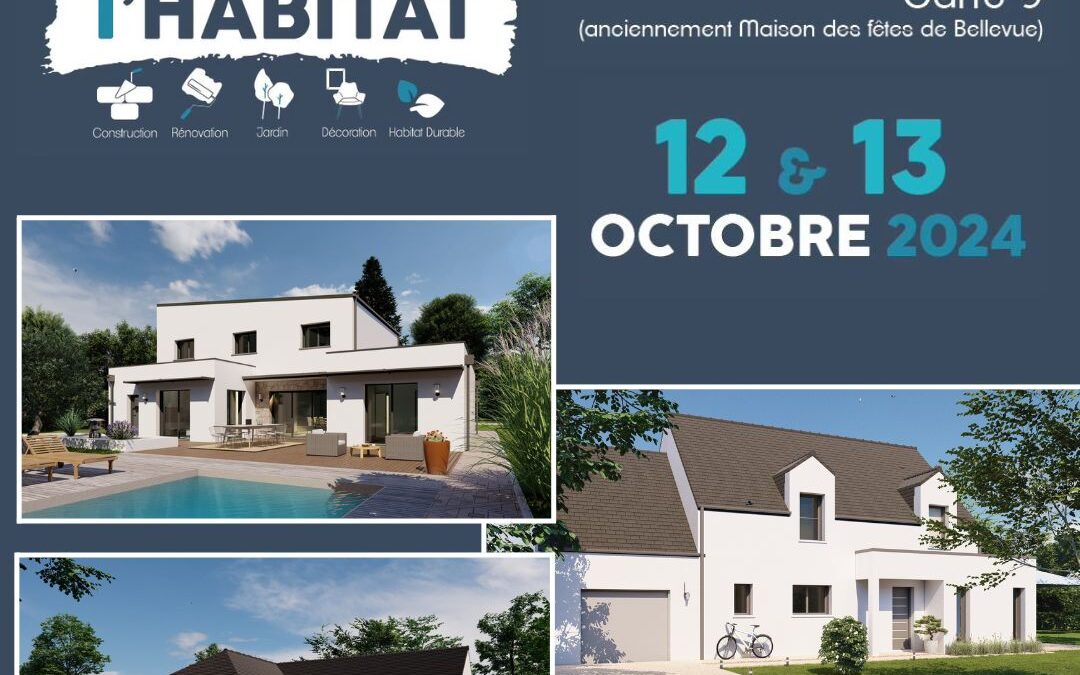 Cre’actuel aux Salons de l’Habitat de Redon et au Salon Esprit Maison et Jardin de Rennes