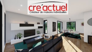 maison neuve contemporaine