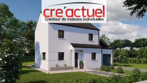 façade maison neuve moderne