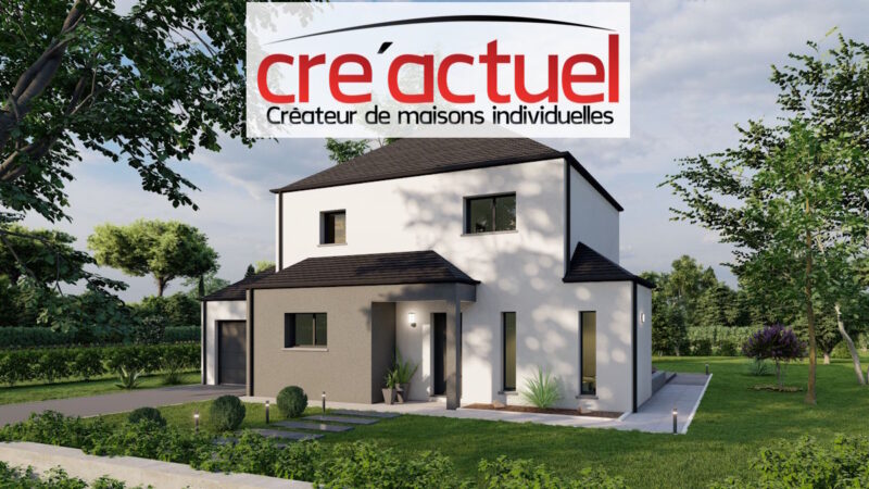 maison neuve avec garage