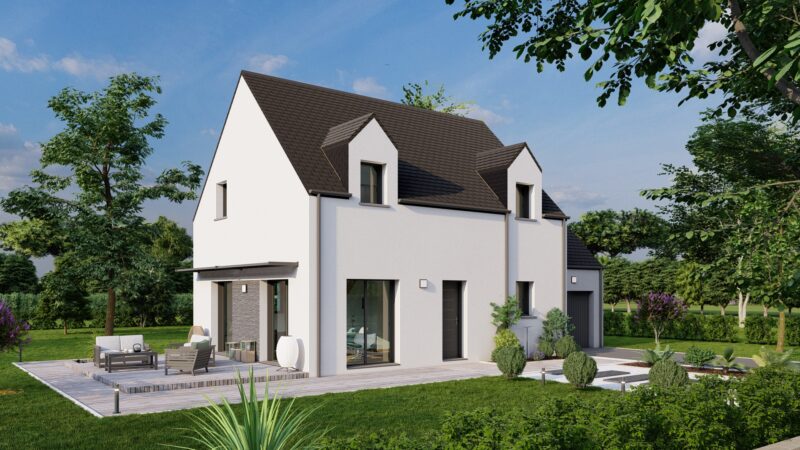 Maison neuve 2 pans RE 2020 Maison neuve 2 pans RE 2020