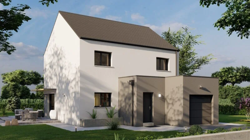 modèle maison étage